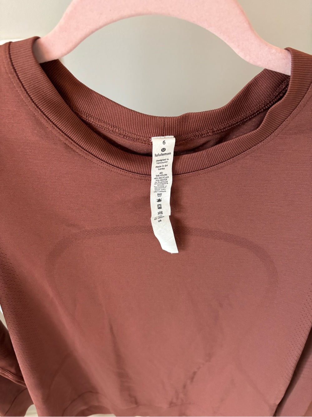 Lululemon Swiftly Breathe Long Sleeve Pullover Top - Picture 3 of 3